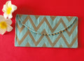Light Blue v Shape Design Shagun Envelope