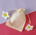 Potli bag in plain color Net material
