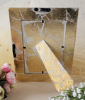 Best Foil Golden Photo Frame backside photo