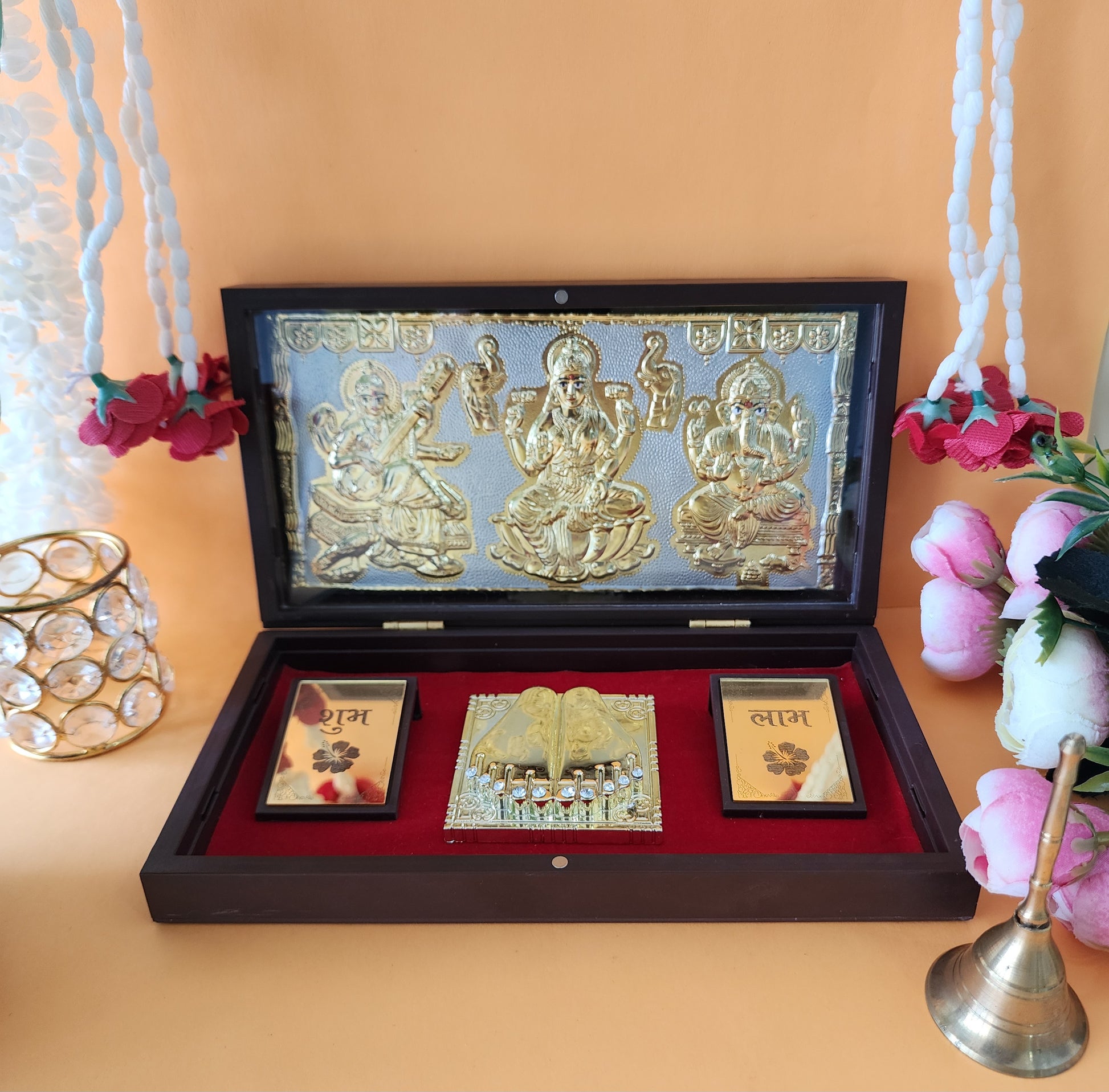 Golden Trimurti Pocket Temple