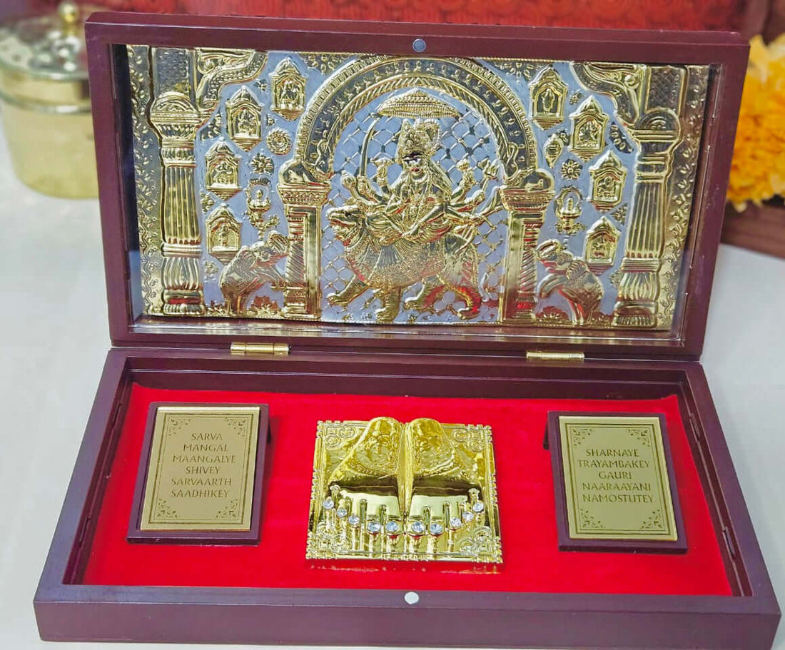 One perfect suggestion for this Maa Durga Pocket Temple is to carry it with you for portable devotion and spiritual inspiration wherever you go, allowing you to feel Maa Durga's presence and seek blessings anytime, anywhere.