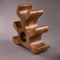 Wooden Carved Wine Bottle Holder