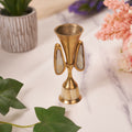 Single Brass Candle Holder