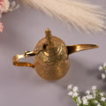 Brass Arabic Tea Pot Dallah upper ide photo