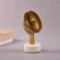 Antique Face Figurine backside photo
