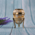 Egg-Shaped Trinket Box for Jewelry in his stand