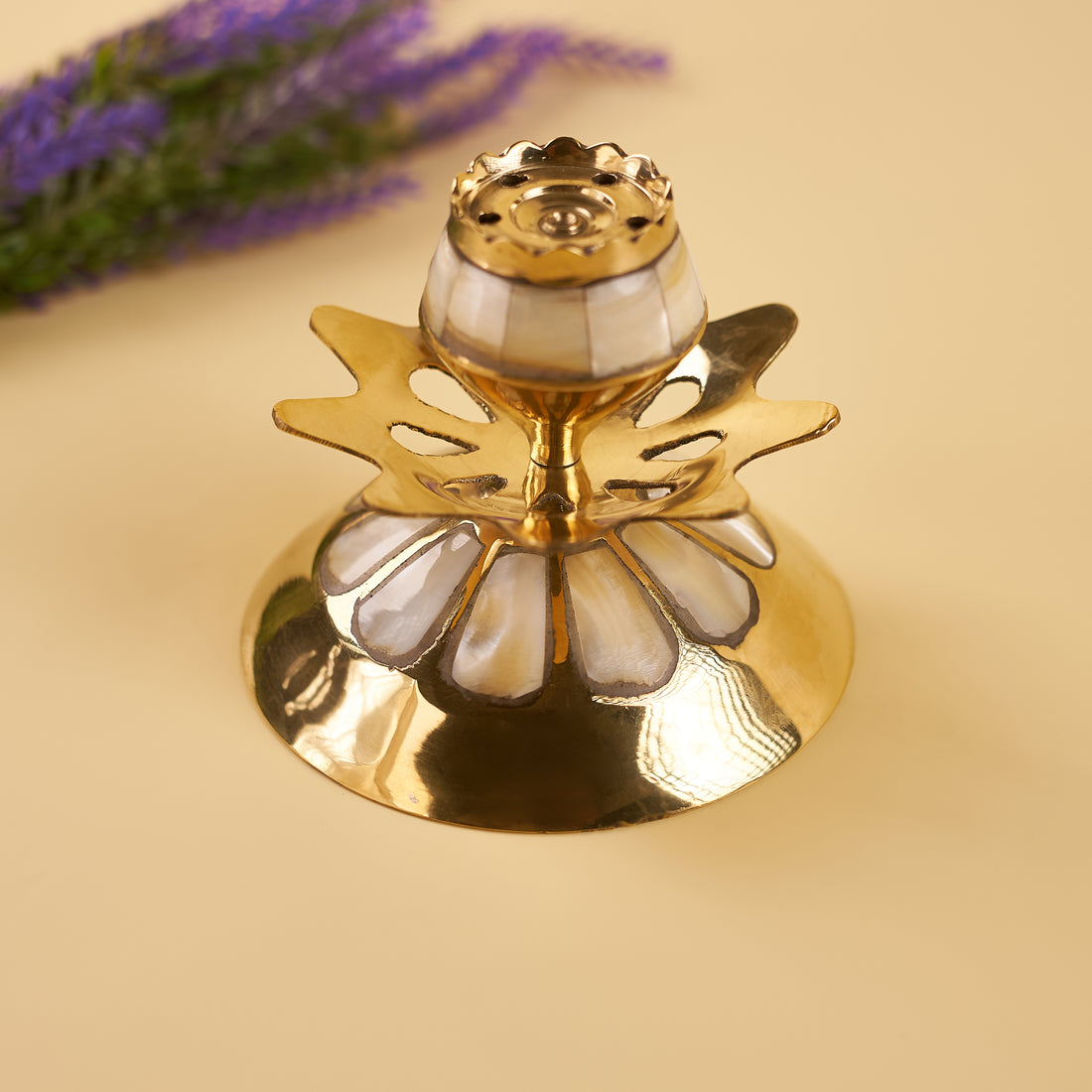 incense burner in brass