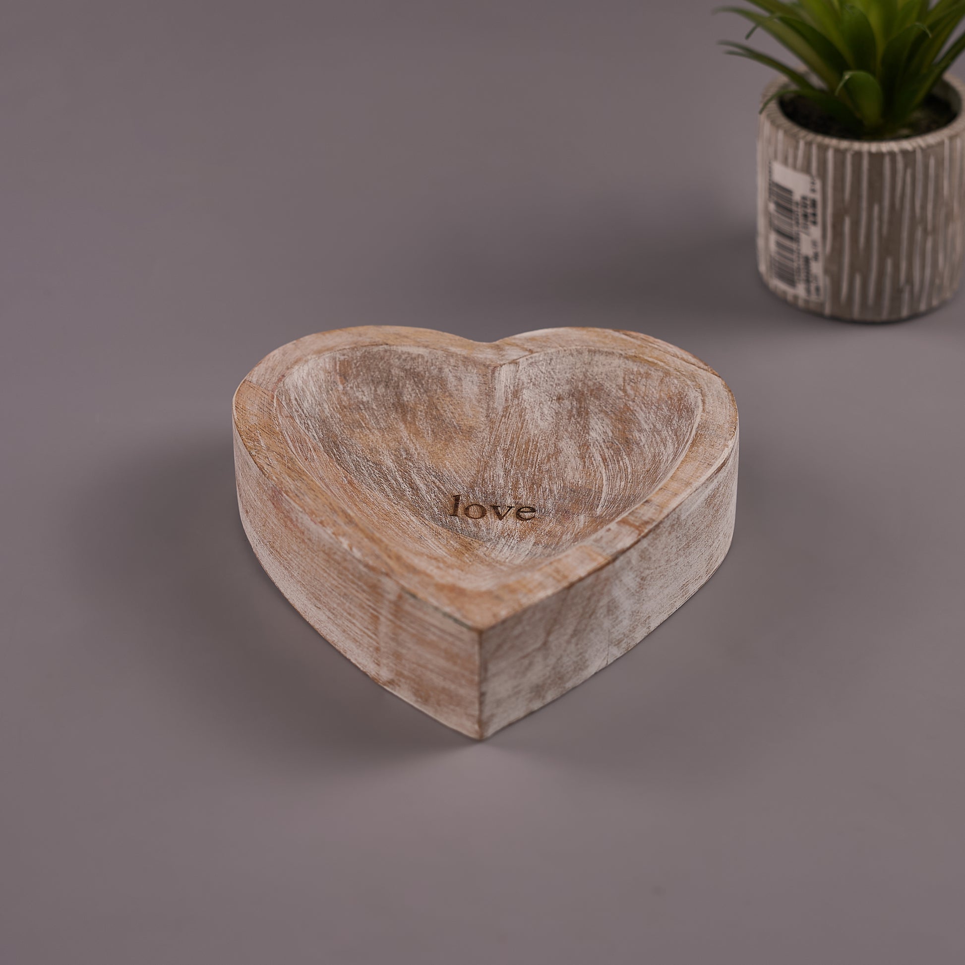 wood Rustic Heart Decor