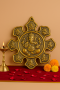 9 variants of Lord Ganesha Metal Wall hanging