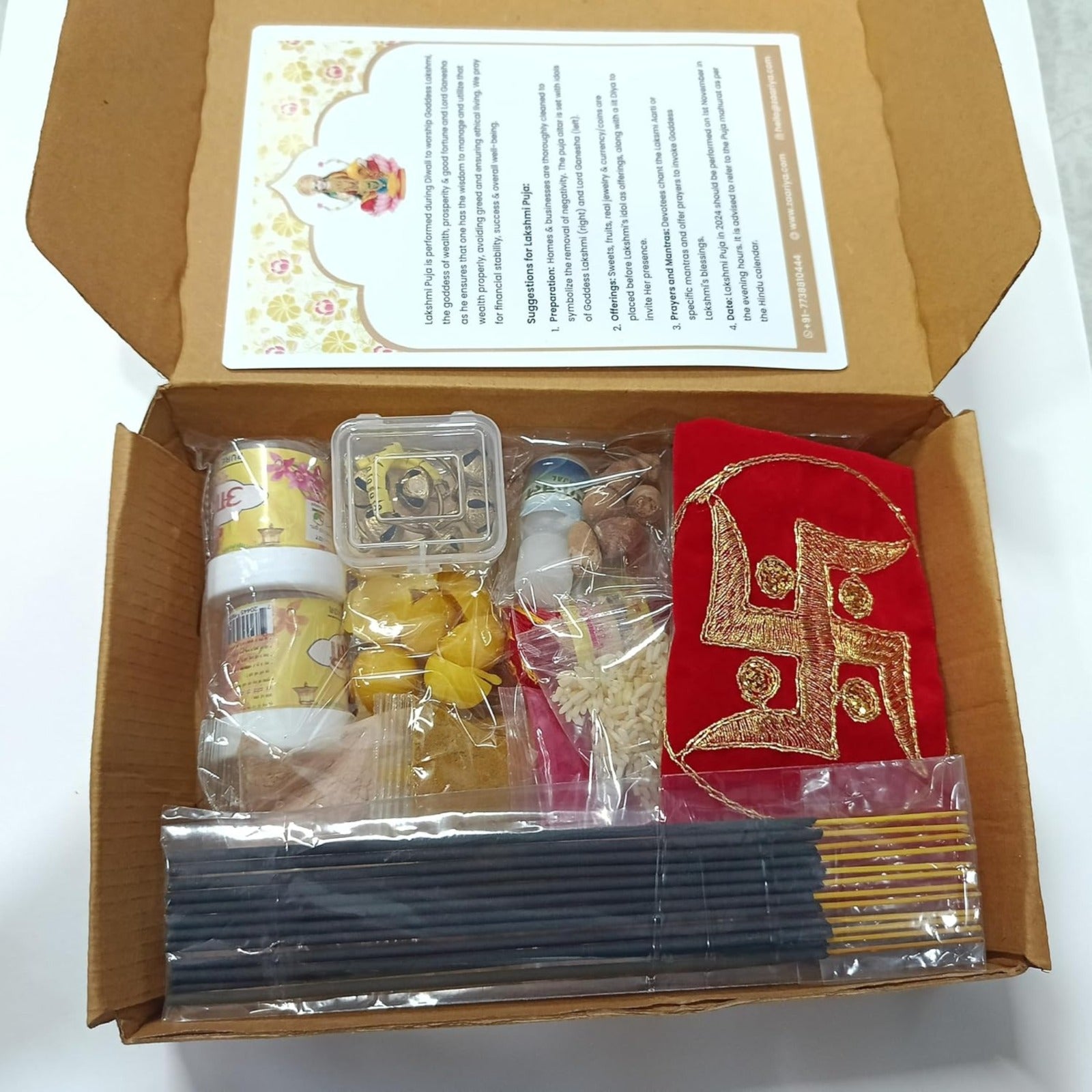 Pooja Samagri Set in box pack
