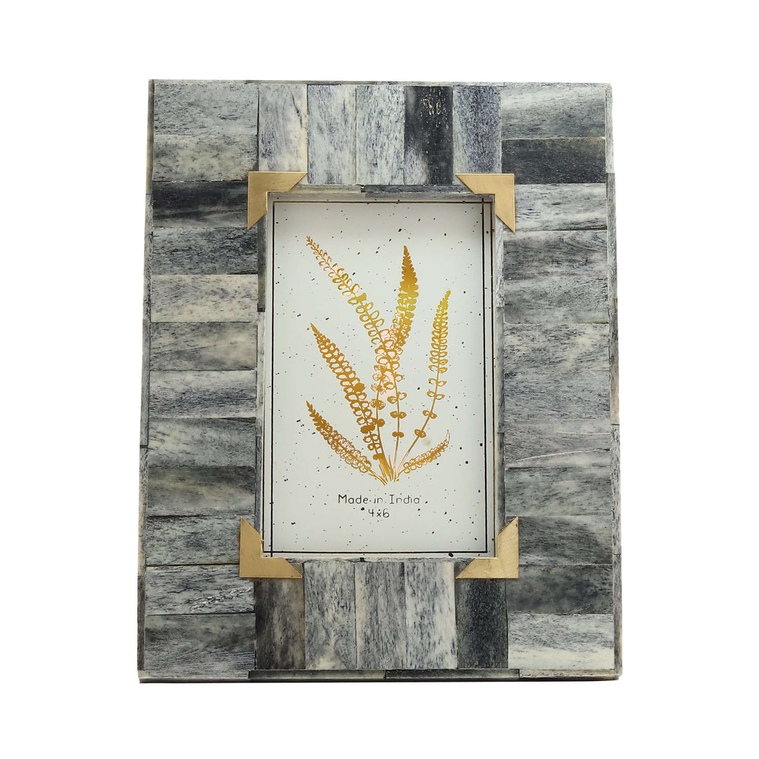 Grey and Gold frame for Home Decor