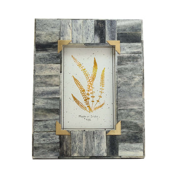 Grey and Gold frame for Home Decor