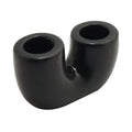 black color U Shaped Candle Holder