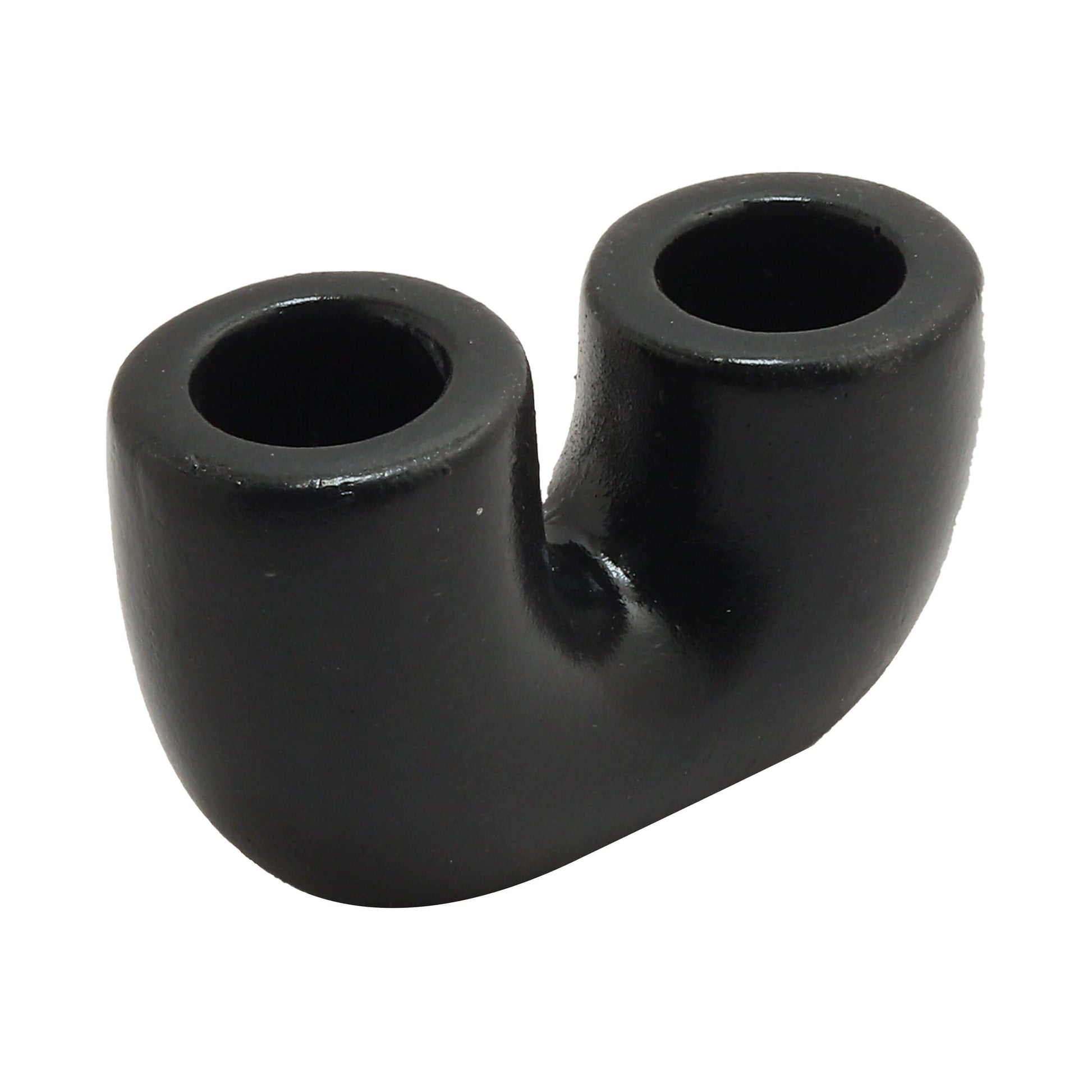 black color U Shaped Candle Holder