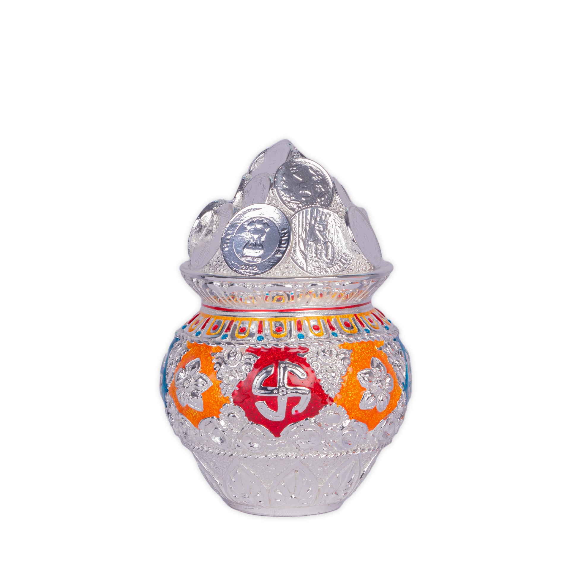 Silver Kuber Kalash