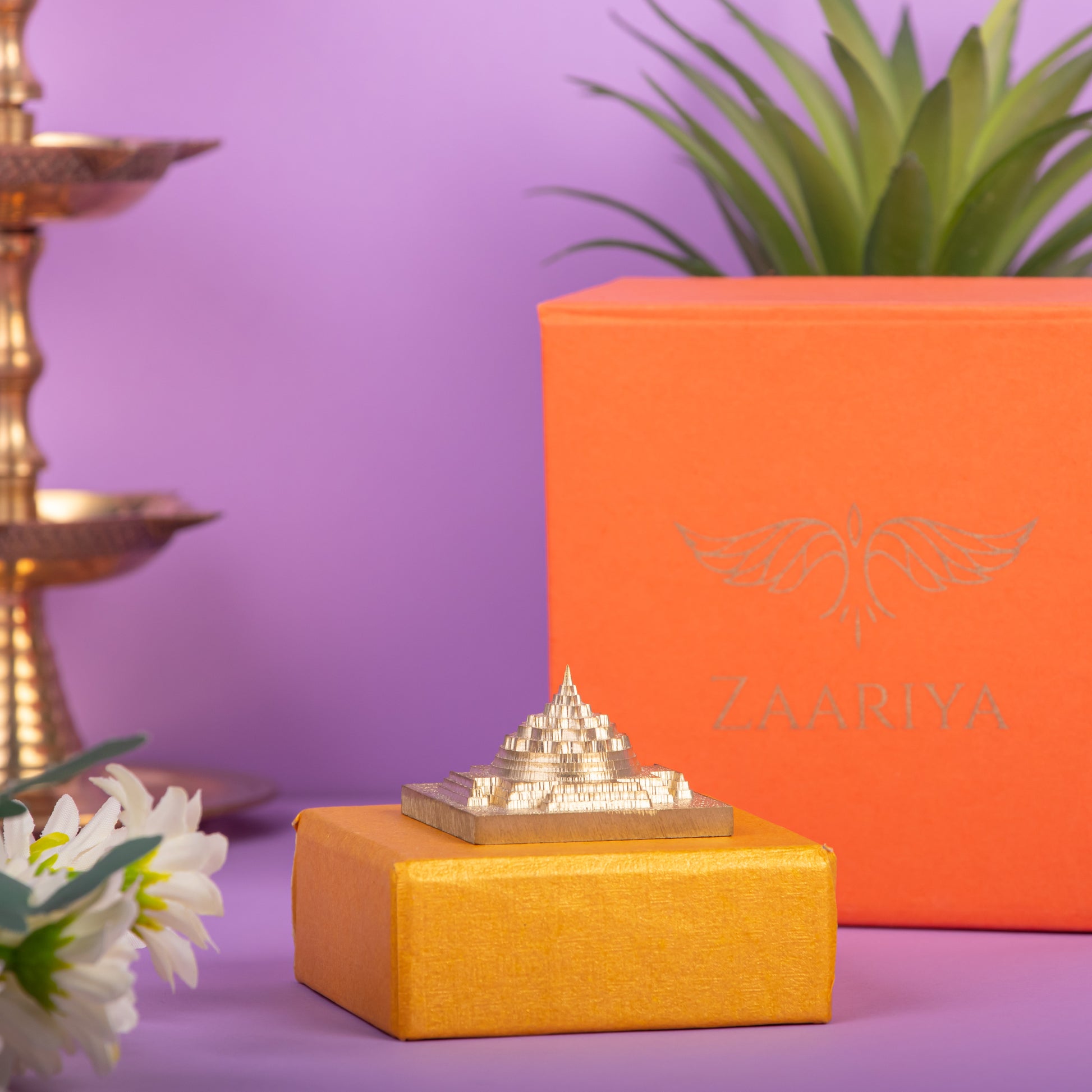 1-Inch Laxmi Yantra for Pooja and Spiritual Blessings
