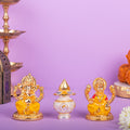 Lakshmi Ganesh Idol with Kalash Combo for Gifting & Pooja Decoration