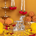 Silver plated Chhatrapati Shivaji Maharaj Idol