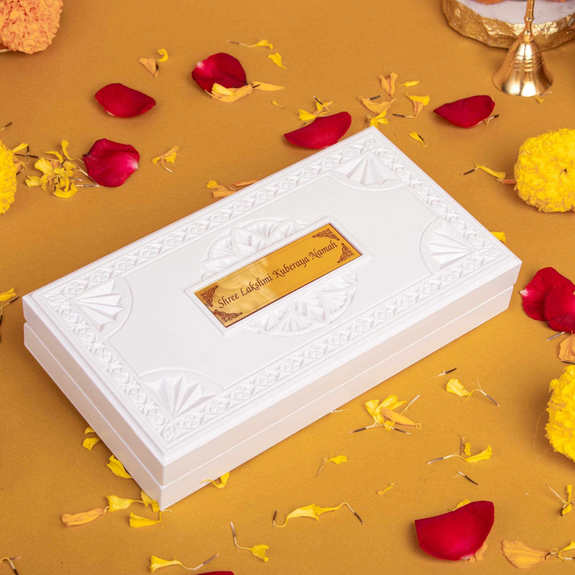 Laxmi Kuber Charan Paduka box