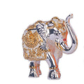 Silver plated Elephant Vastu