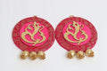 set of pink Ganpati Decor hanging pair