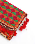 Handmade Embroidered purse with strap one side photo