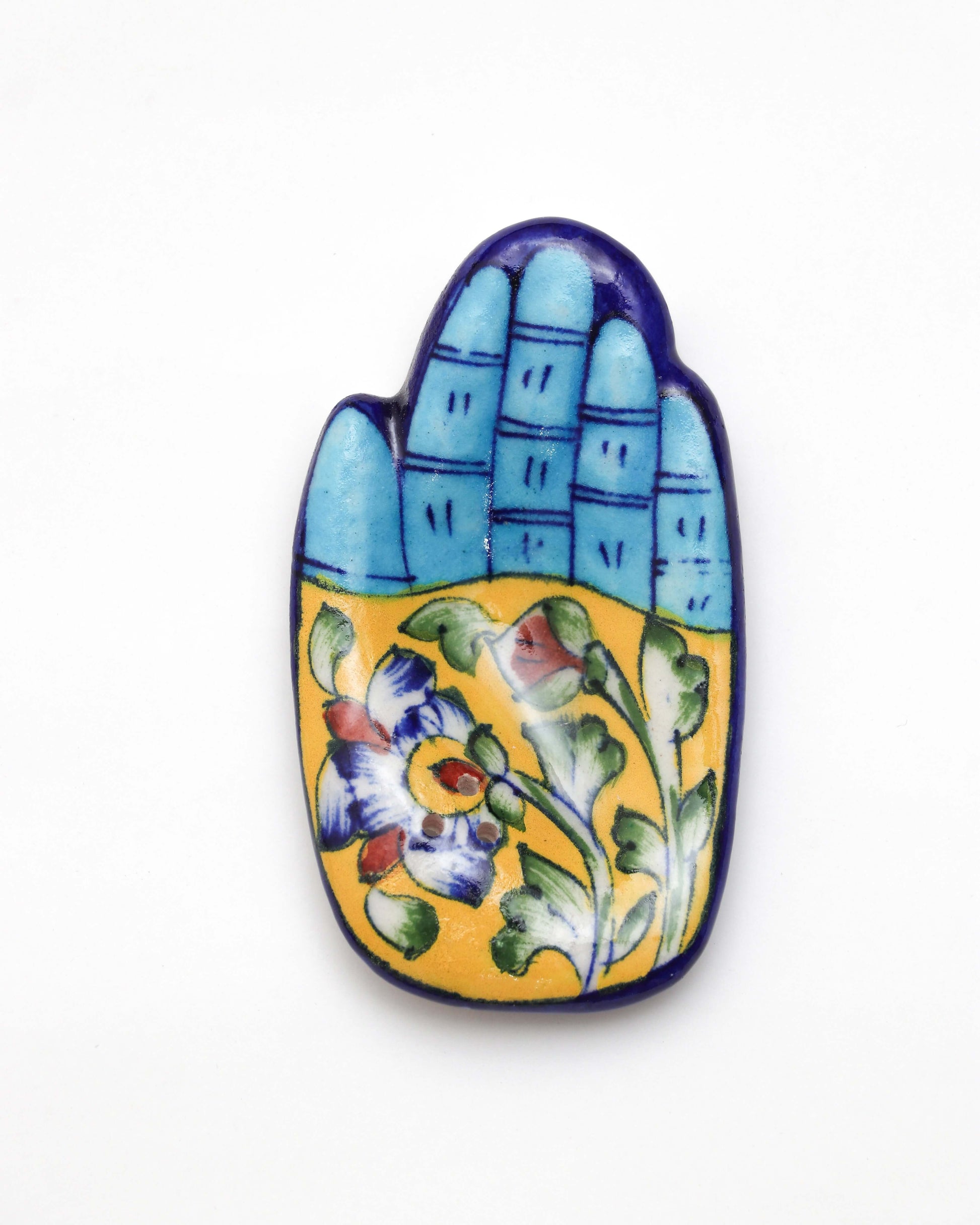 Tellow design Ceramic hand incense holder