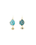 blue Agate Earrings