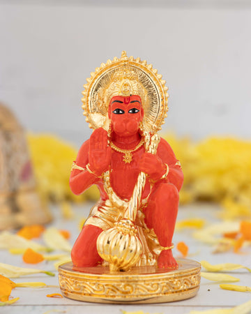 3-Inch Lord Hanuman Murti and Idol for Home