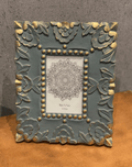 Grey Gold Photo Frame