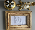 set of photo frame with Turtle Candle Stand, Dry Fruits Box, Handcrafted Photo Frame