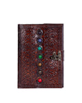 Best Handmade Leather Diary with 7 Stone