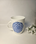 Blue Serene Mandala Mug – A Touch of Tranquility for Your Morning Brew