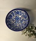 Dark Blue Designer Ceramic Bowl for Home Decor