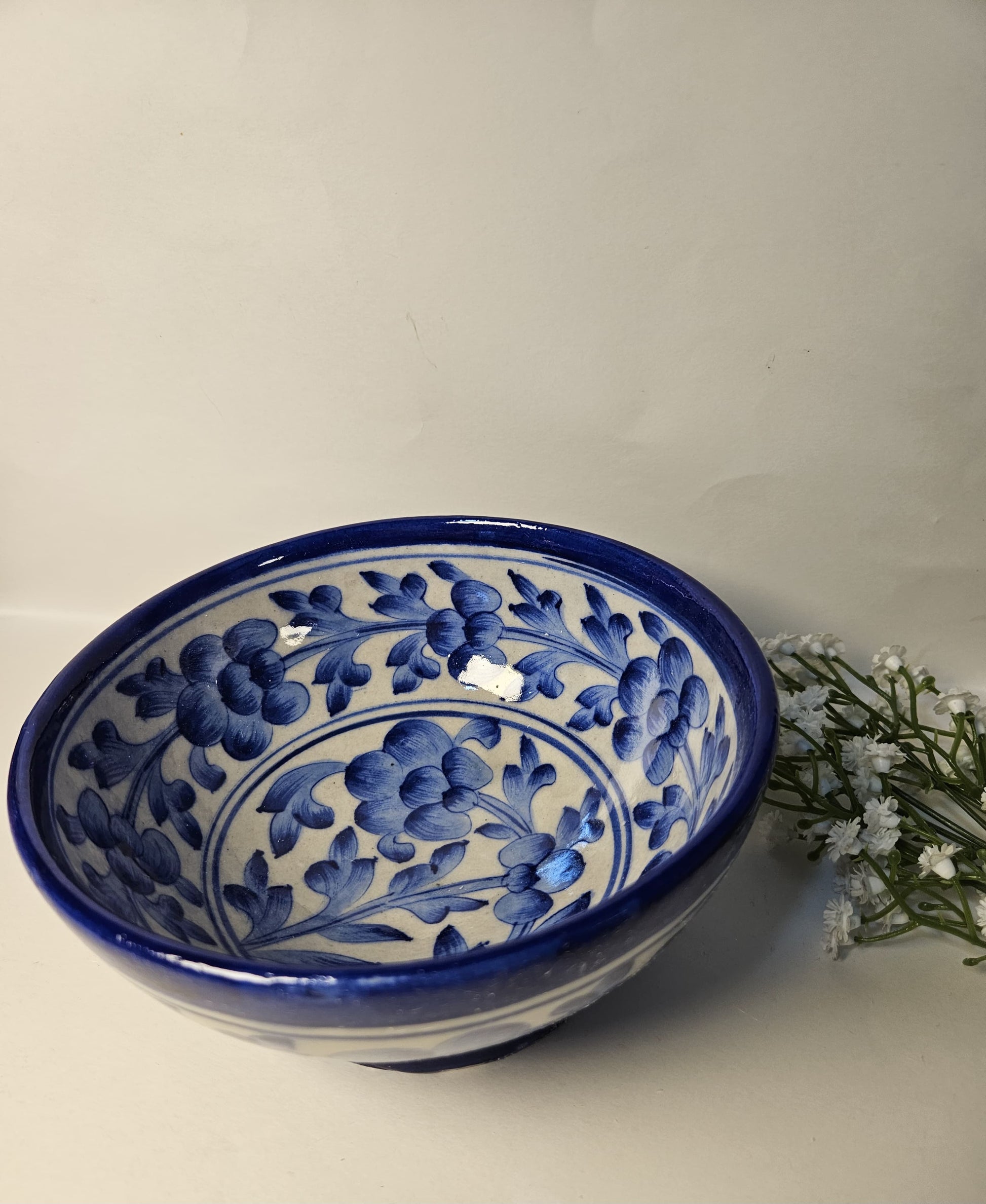 Blue Designer Ceramic Bowl