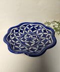 Blue Designer Ceramic Bowl for Home Decor