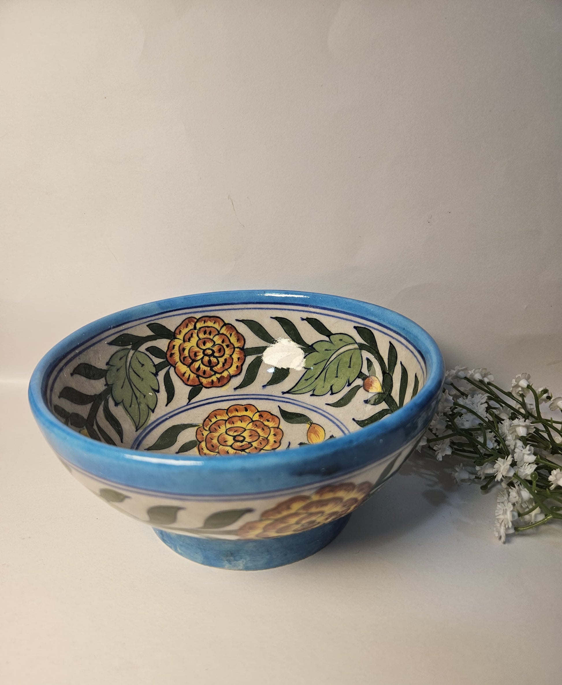 Blue Designer Ceramic Bowl