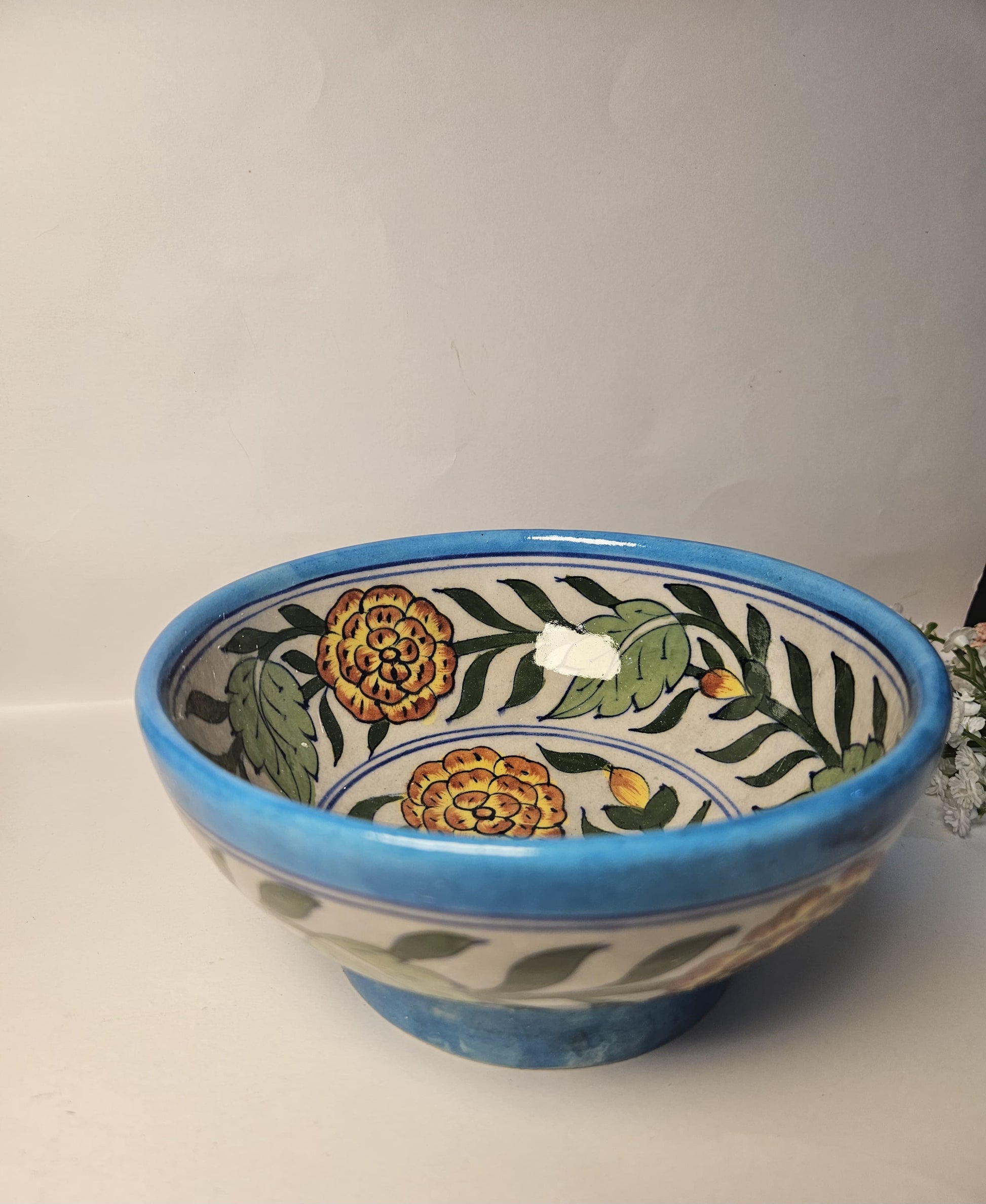 Blue Designer Ceramic Bowl