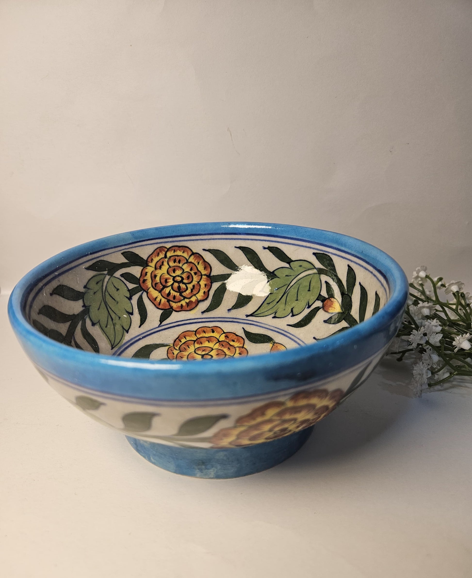 Blue Designer Ceramic Bowl