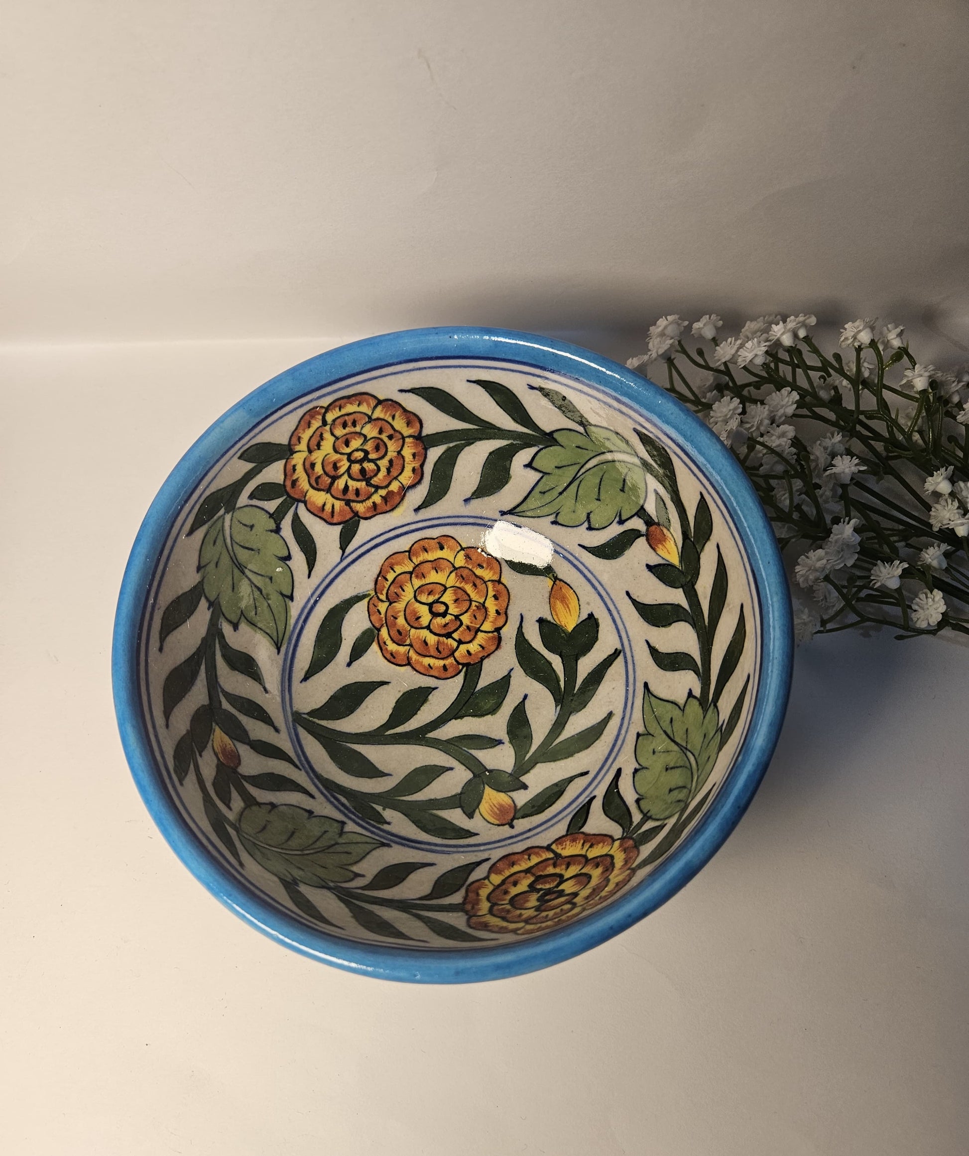 Blue Designer Ceramic Bowl