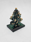Double Face Glass Ganesha Idol side angle photo