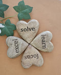 Wood shaped Hearts decorations
