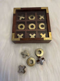 Wooden Tic Tac Toe Board