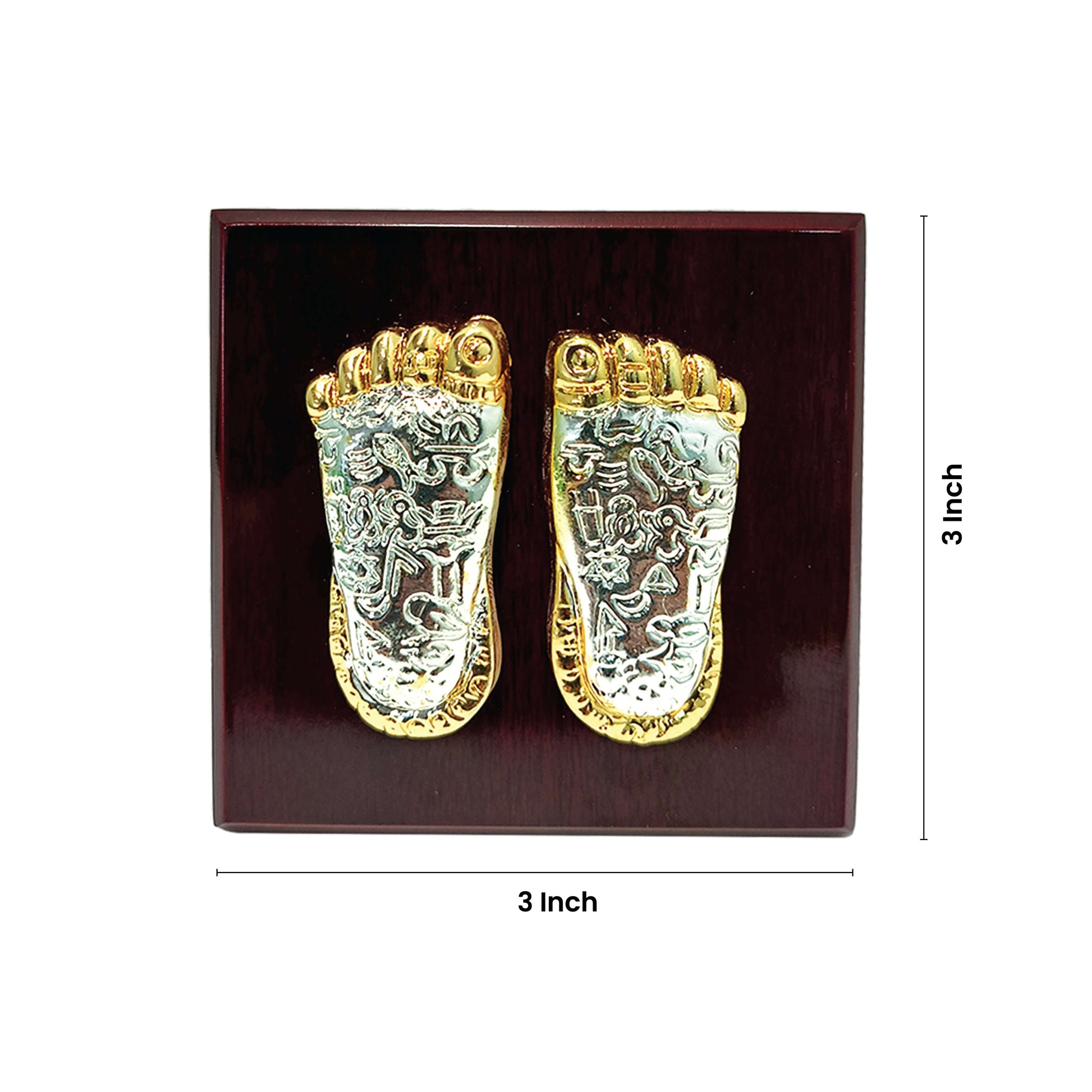 3-Inch Charan paduka