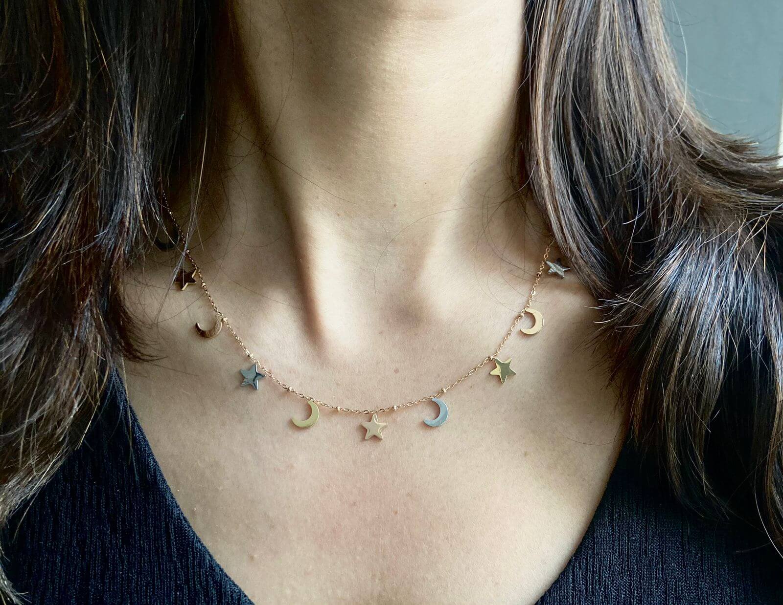 star pendant chain​