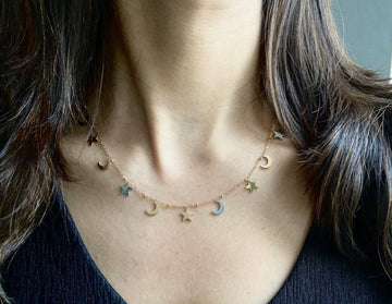 star pendant chain​