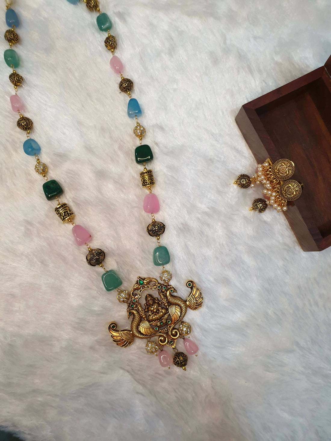 Mystical Mala With laxmi ji Pendant