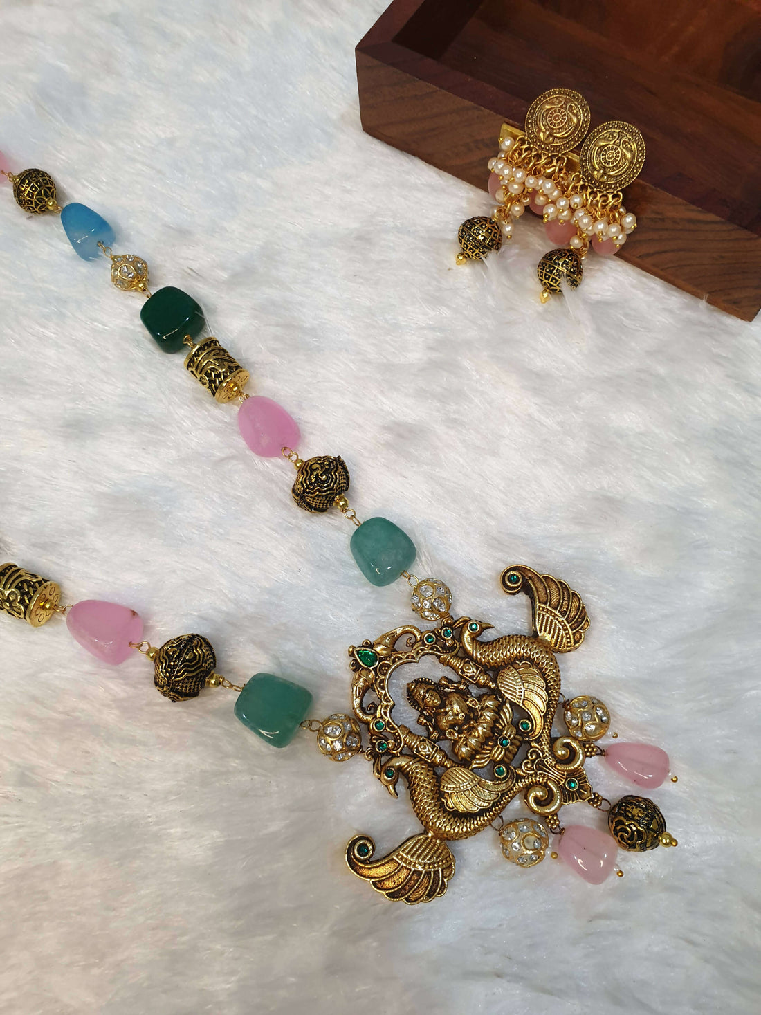 Mystical Mala With laxmi ji Pendant