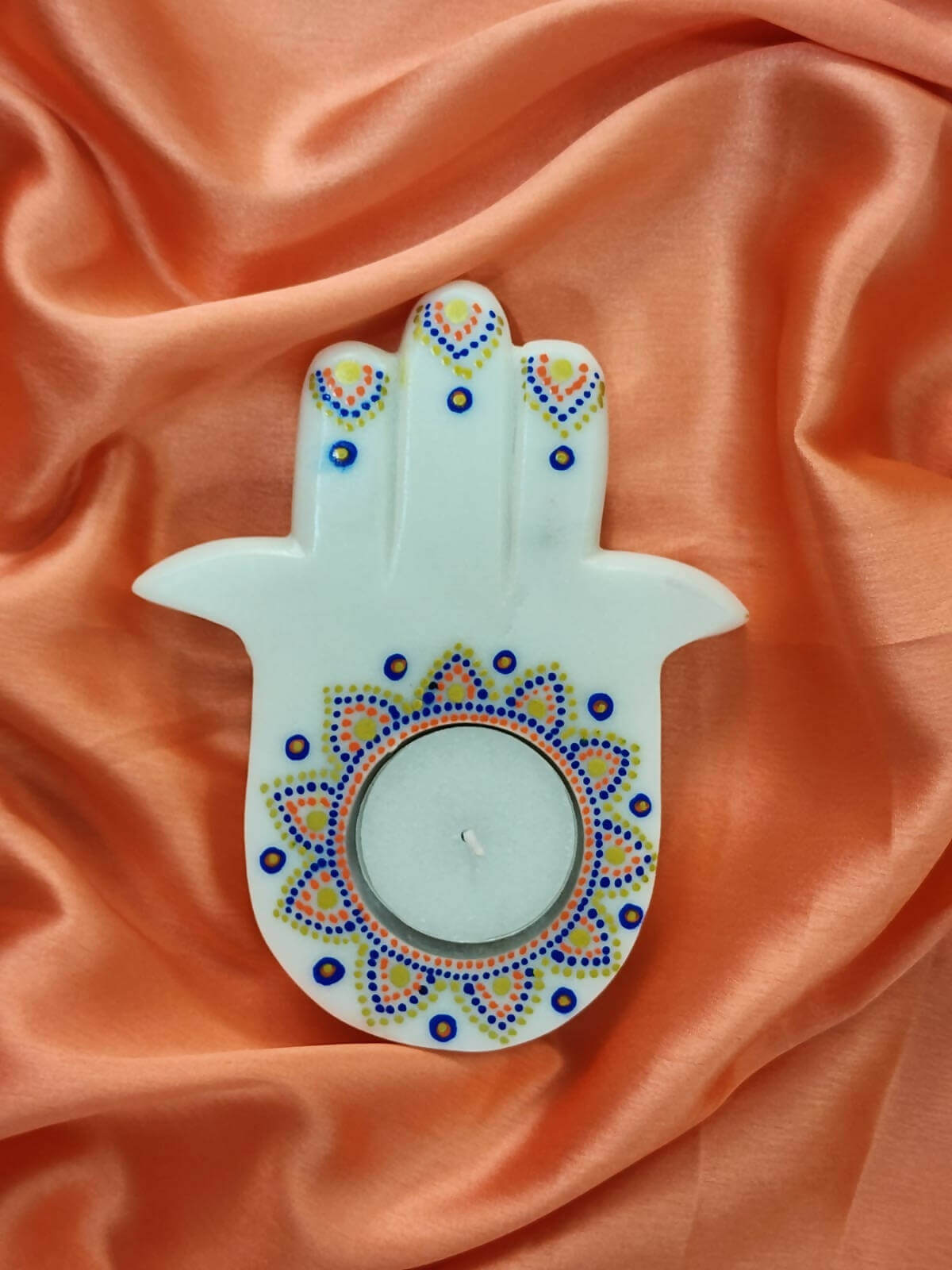Handpainted single Hamza hand
