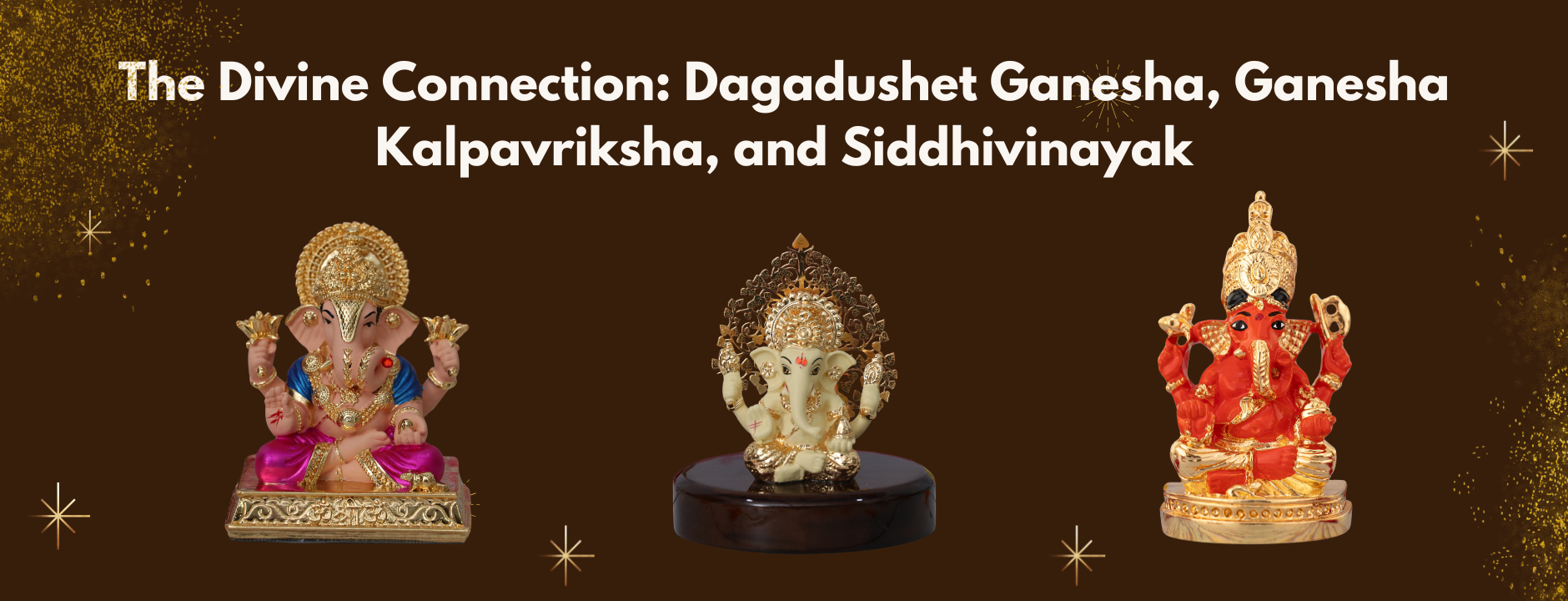 The Divine Connection: Dagadushet Ganesha, Kalpavriksha, and Siddhivinayak
